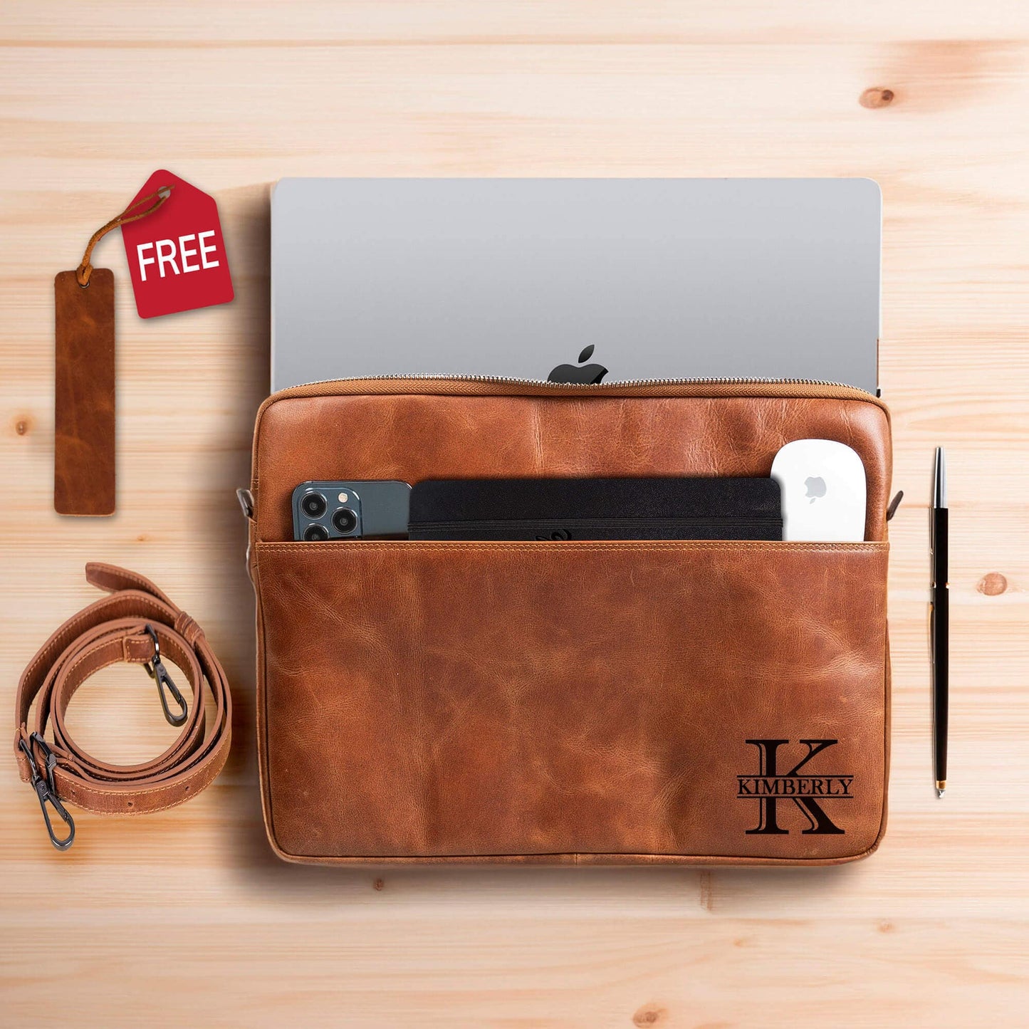 Leather Laptop Bag