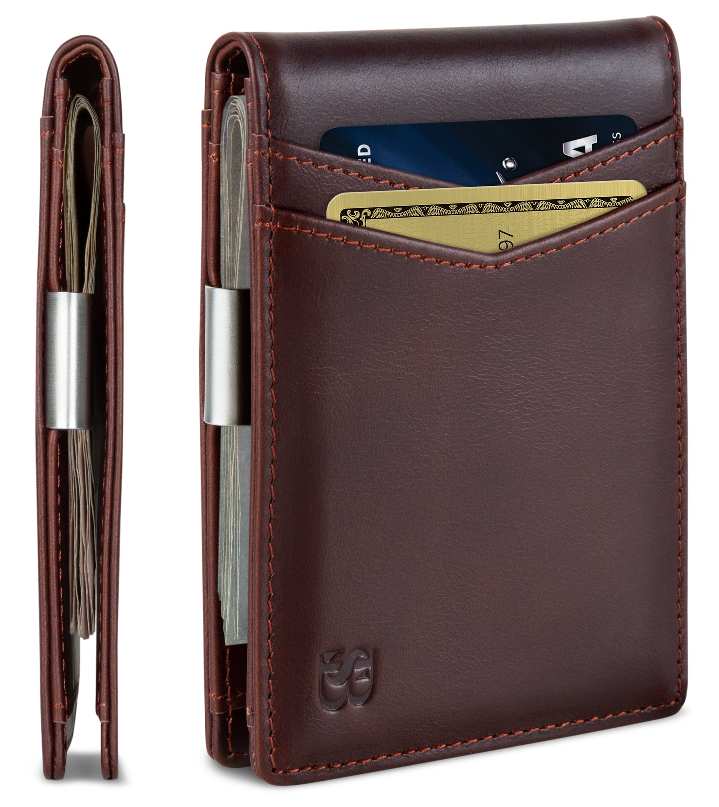 Leather Moneyclip Wallet