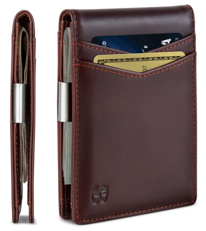Leather Moneyclip Wallet