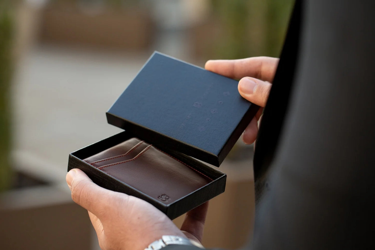 Leather Moneyclip Wallet